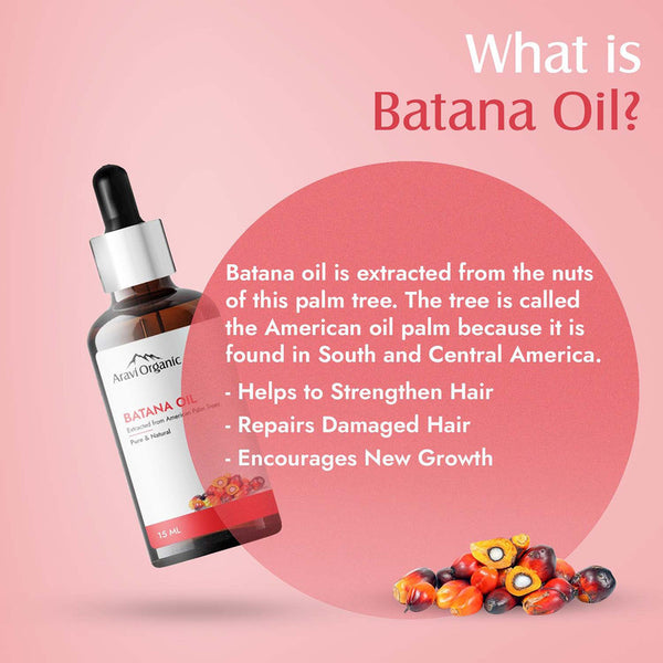 Batana Hair Oil For Hair Growth | 15 ml.