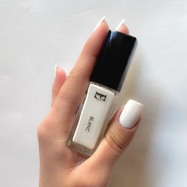 White Nail Polish | Vegan | Long-Lasting 10 ml