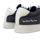 Organic Canvas Sneakers for Men | Navy Blue