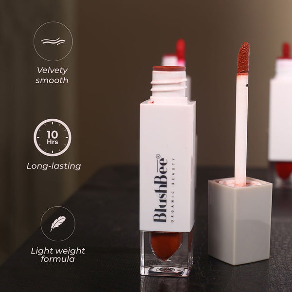 Matte Liquid Lipstick | Mousse | Long Lasting | ERA | 4.5 ml