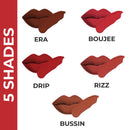 Matte Liquid Lipstick | Mousse | Long Lasting | Bussin | 4.5 ml