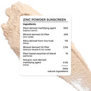 Zinc Powder Sunscreen | SPF50 + | Ultra Mattifying | 15 g