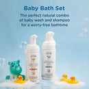 Natural Baby Shampoo & Baby Body Wash Combo | Set of 2