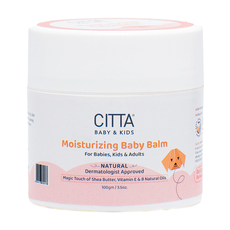 Natural Baby Balm | Moisturizing Skin | Dermatologist Tested | 100 g