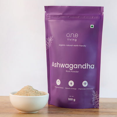 Ashwagandha Root Powder | 100 g | Relieves Stress | Pack of 2