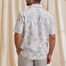 Organic Cotton Shirt for Men | Half Sleeves | Grey