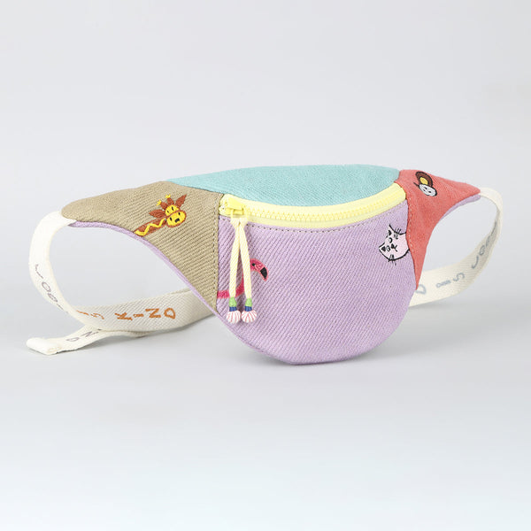 Cotton Waist Bag for Kids | Multicolour | 1 L