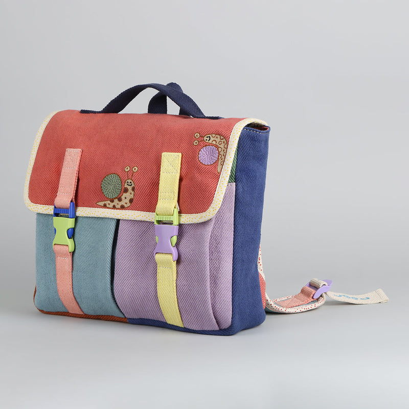 Kids Bag | Cotton Denim | Multicolour | 3 L