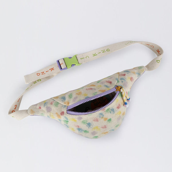 Handwoven Denim Fannypack for Kids | Multicolour | 1 L