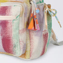 Handwoven Denim Backpack for Kids | Tie-Dye | Multicolour | 5 L