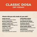 Classic Dosa | Dry Premix | No Rice | 200 g