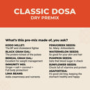 Classic Dosa | Dry Premix | No Rice | 400 g