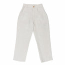 Linen Boys Pants | Straight Fit | Cookie & Cream