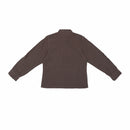 Linen Shirt for Boys | Stand Collar | Walnut Brown