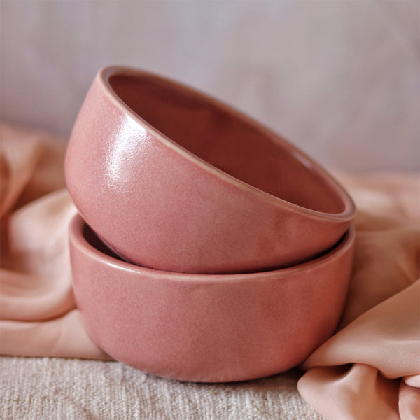 Ceramic Curry Bowl | Dusty Pink | 300 ml