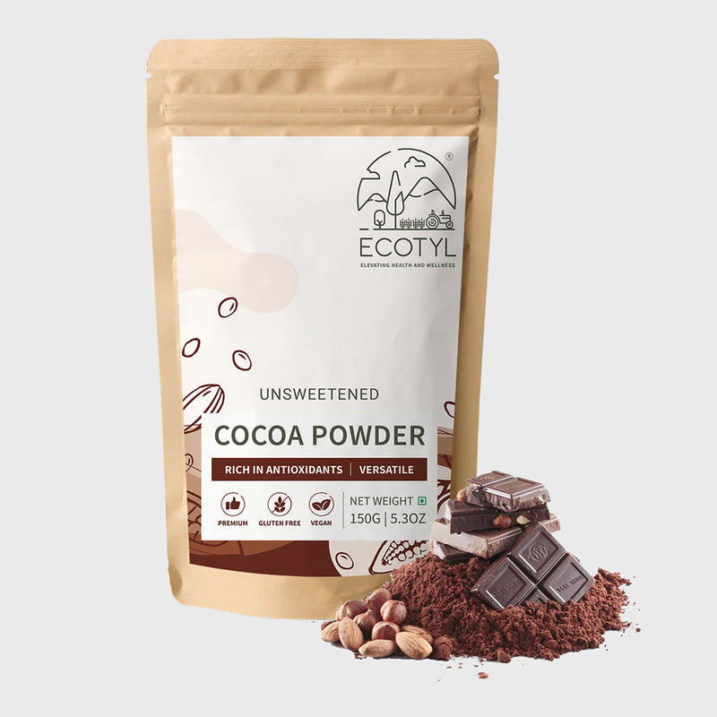 Cocoa Powder | Unsweetened | Rich In Antioxidants | Perfect for Baking | 150 g