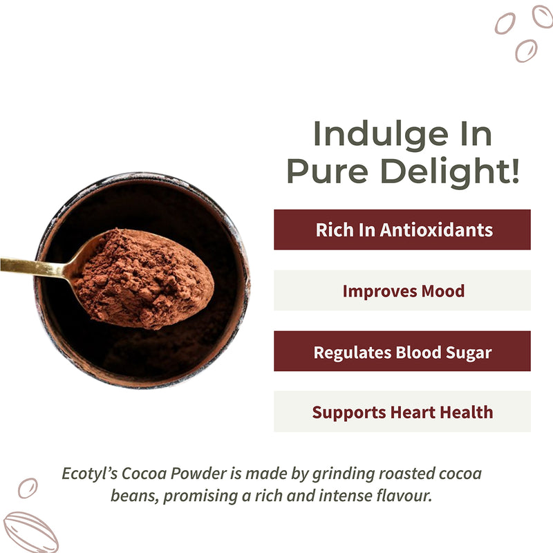 Cocoa Powder | Unsweetened | Rich In Antioxidants | Perfect for Baking | 150 g