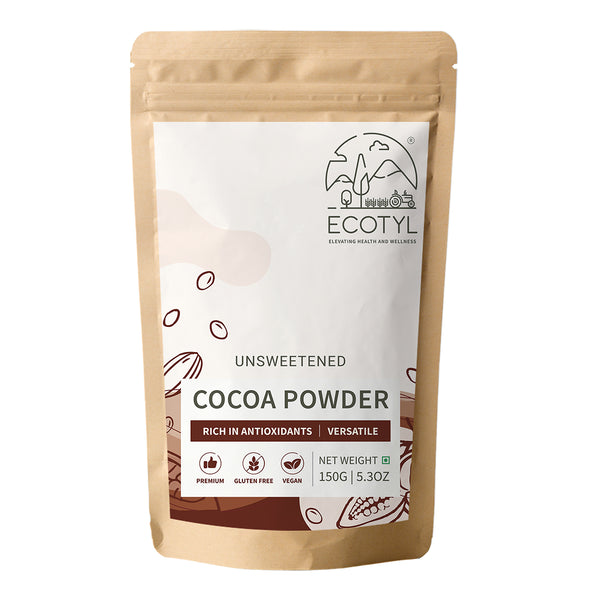 Cocoa Powder | Unsweetened | Rich In Antioxidants | Perfect for Baking | 150 g