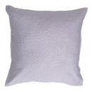 Cotton Cushion Cover | Woven Design | White