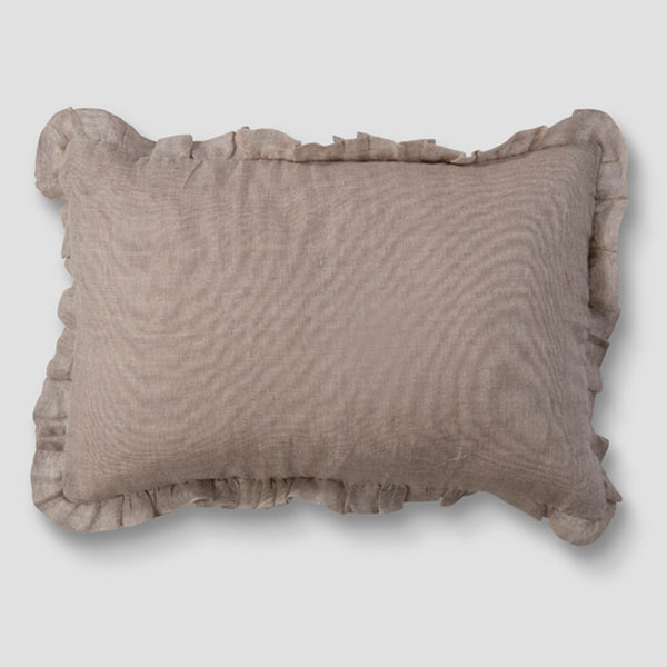 Linen Cushion Cover | Beige | 35 x 50 cm