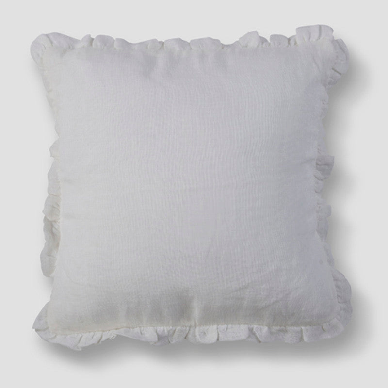 Linen Cushion Cover | Ivory | 45 x 45 cm