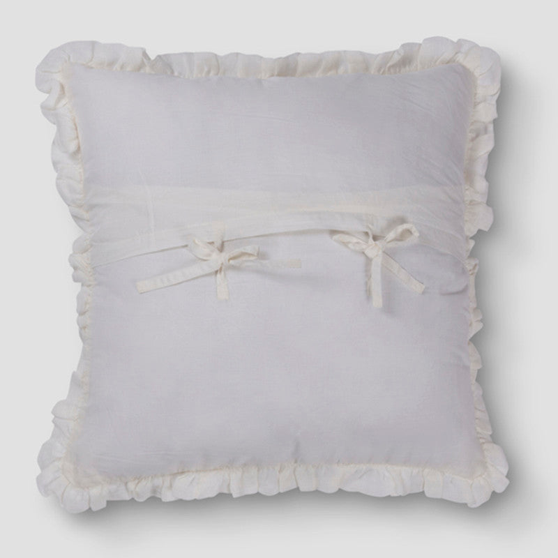 Linen Cushion Cover | Ivory | 45 x 45 cm