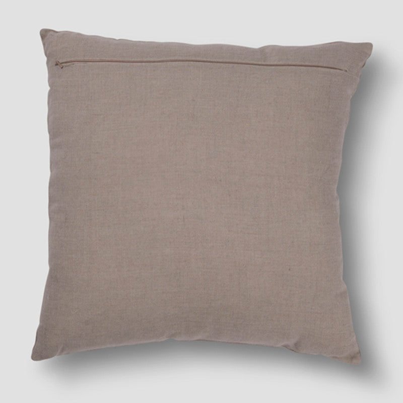 Linen Whispering Wings Cushion Cover | Beige | 45 x 45 cm