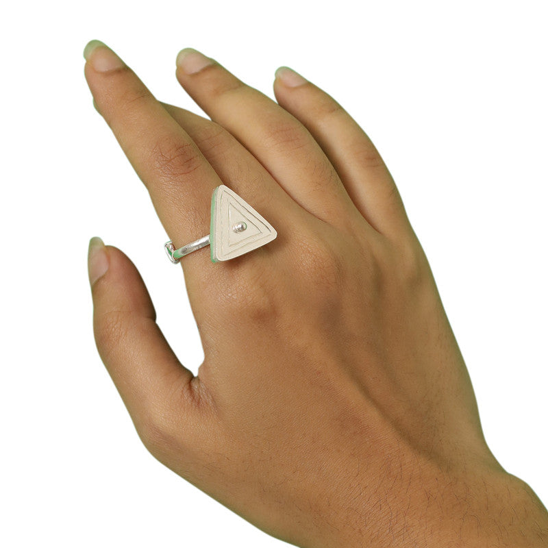 92.5 Silver Ring for Women | Trikon