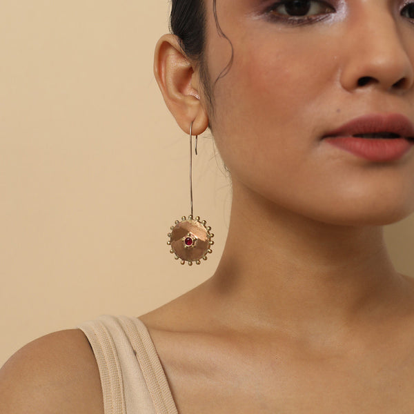 Brass Dangler Earrings for Women