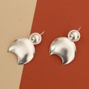 92.5 Silver Drop Earrings for Women | Crescent