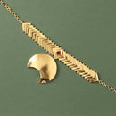 Brass Choker Necklace | 18K Gold Plated | Chand Tersa
