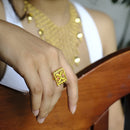 Brass Ring for Women | Charkona