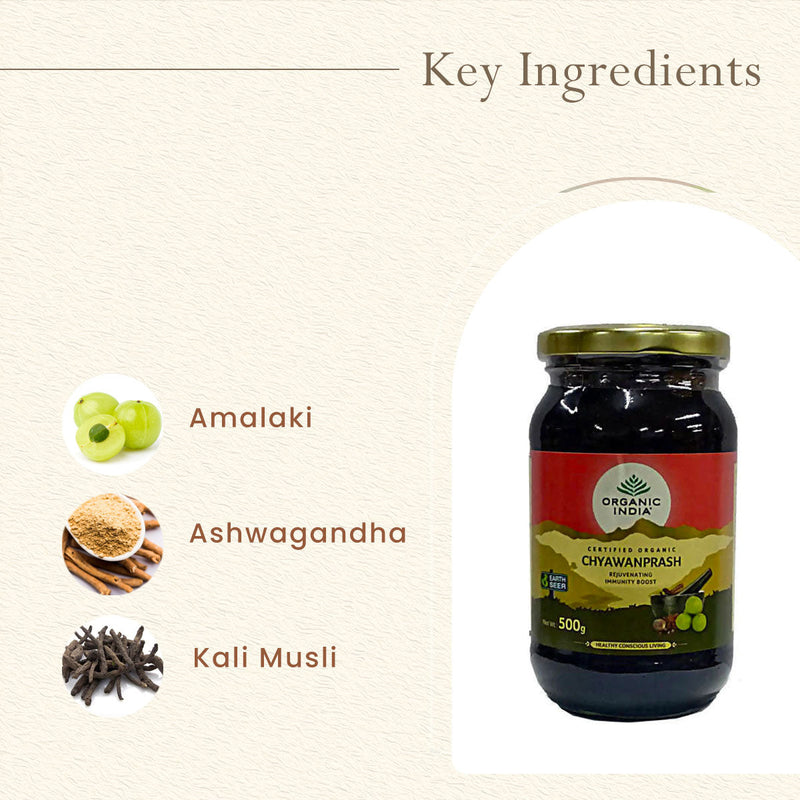 Organic India Chyawanprash | 500 g | Pack of 2 | Improves immune system