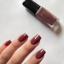 Dull Maroon Nail Polish | Cinammon Spice | Ultra-Glossy | Long-Lasting Manicure | 10 ml