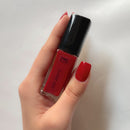 Red Nail Polish | Gel Nail Paint | Natural & Vegan | Classic Red | 10 ml