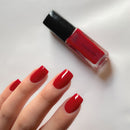 Red Nail Polish | Gel Nail Paint | Natural & Vegan | Classic Red | 10 ml