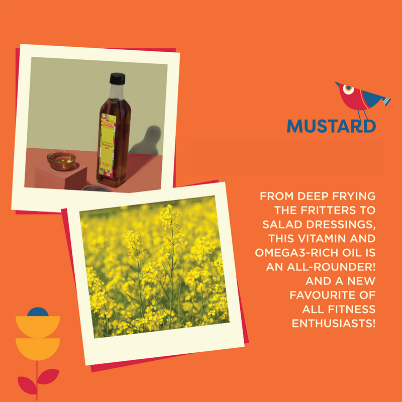 Mustard Oil | Sarso Tel | Cold Pressed | 500 ml