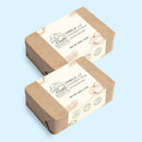 Body Soap | Coconut Milk with Vanilla | 100% Natural | Nourishing & Hydrating | 100 g | Set of 2