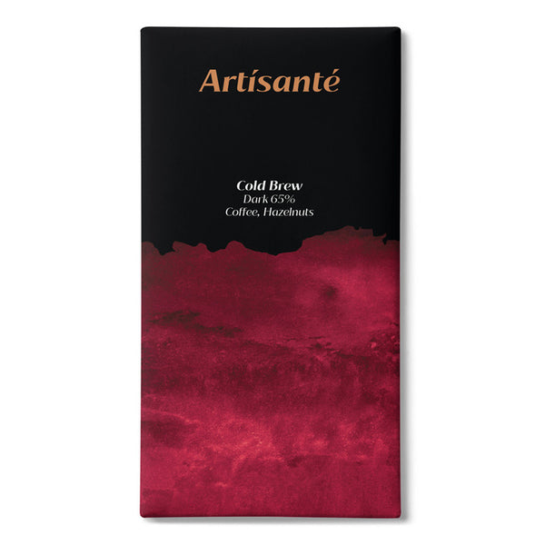 65% Dark Chocolate Bar | Coffee, Hazelnuts & Cold Brew | 80 g