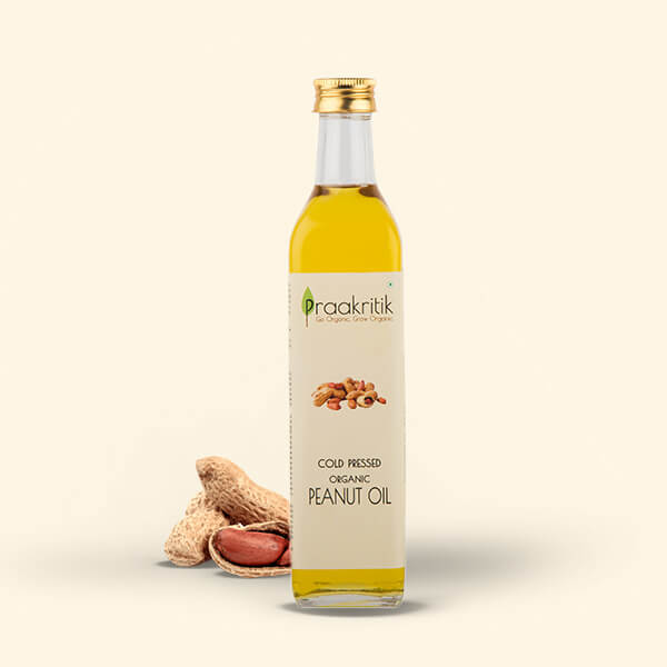 Peanut Oil  | Groundnut Oil | Organic Cold Pressed | 500 ml