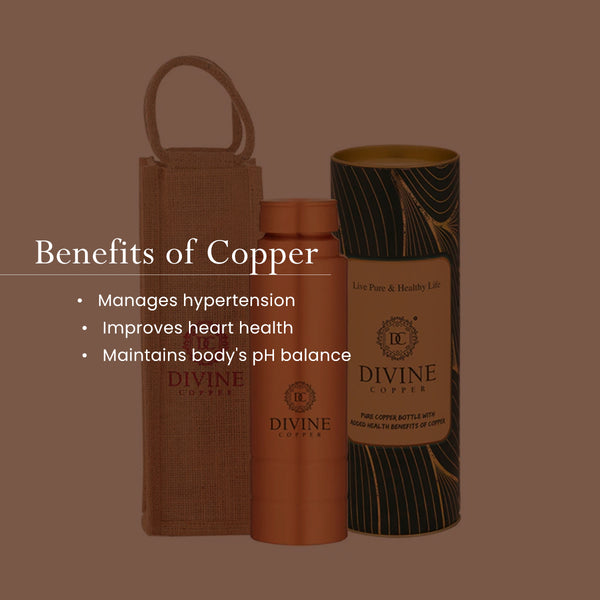 Copper Bottle | Water Bottle | 800 ml