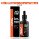 Vijaya Leaf Extract Massage Oil | Muscle, Joint & Neuropathic Pain Relief Oil | 50 ml