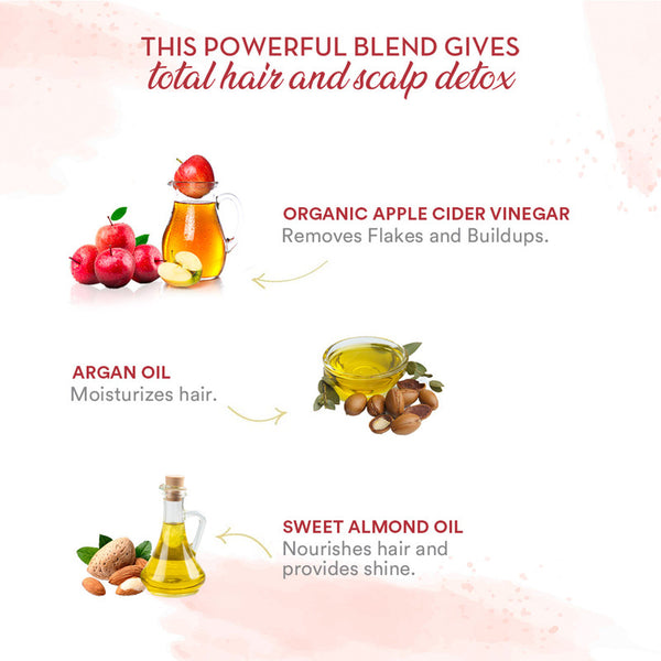 Apple Cider Vinegar Shampoo | Restores Shine & Smoothness | 1 L