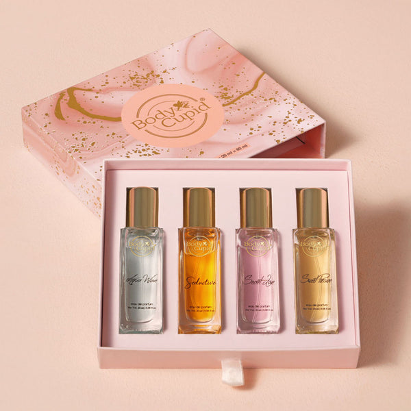 Luxury Perfume Gift Set for Women | Long Lasting Premium Fragrances | 4 x 20 ml | 80 ml