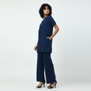 Cotton Women Co Ord Set | Navy