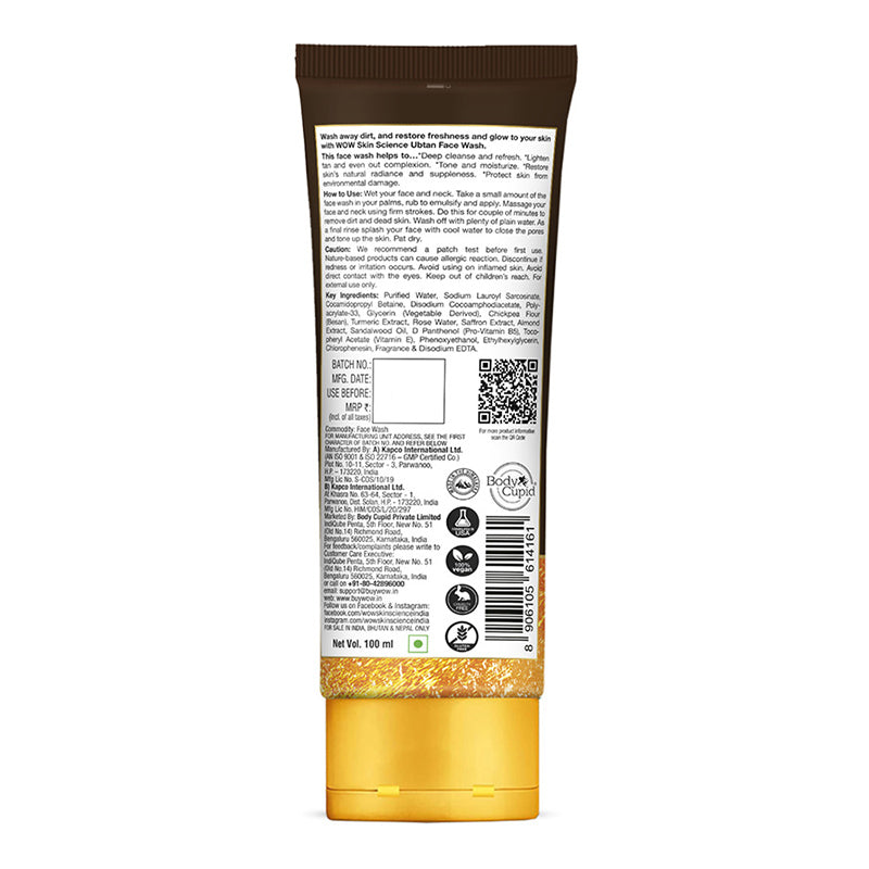 Ubtan Face Wash | Helps Strengthen Skin | 100 ml