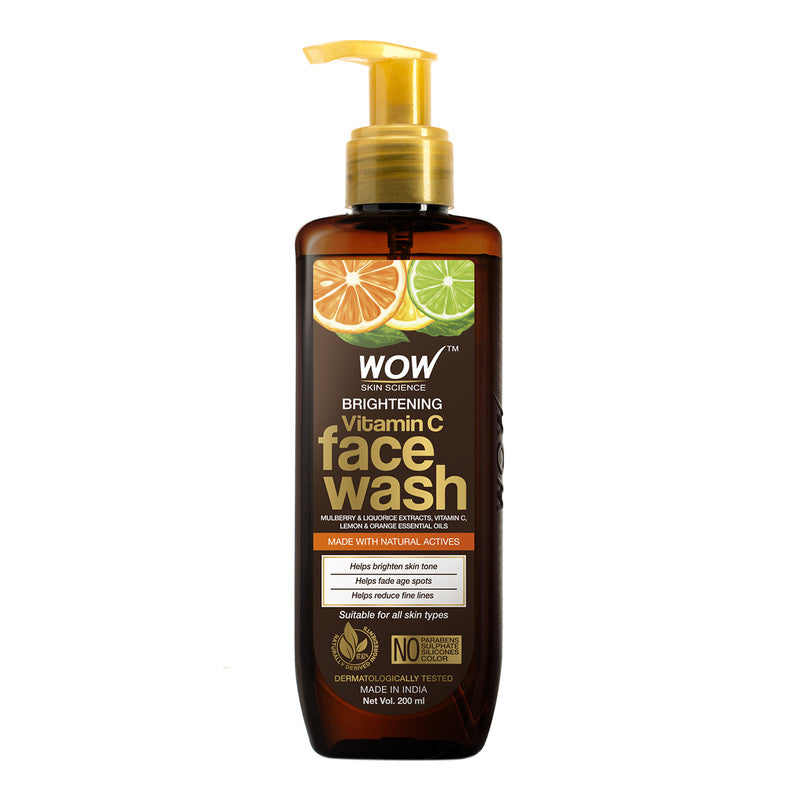 Vitamin C Face Wash | Mulberry & Liquorice Extracts | 200 ml