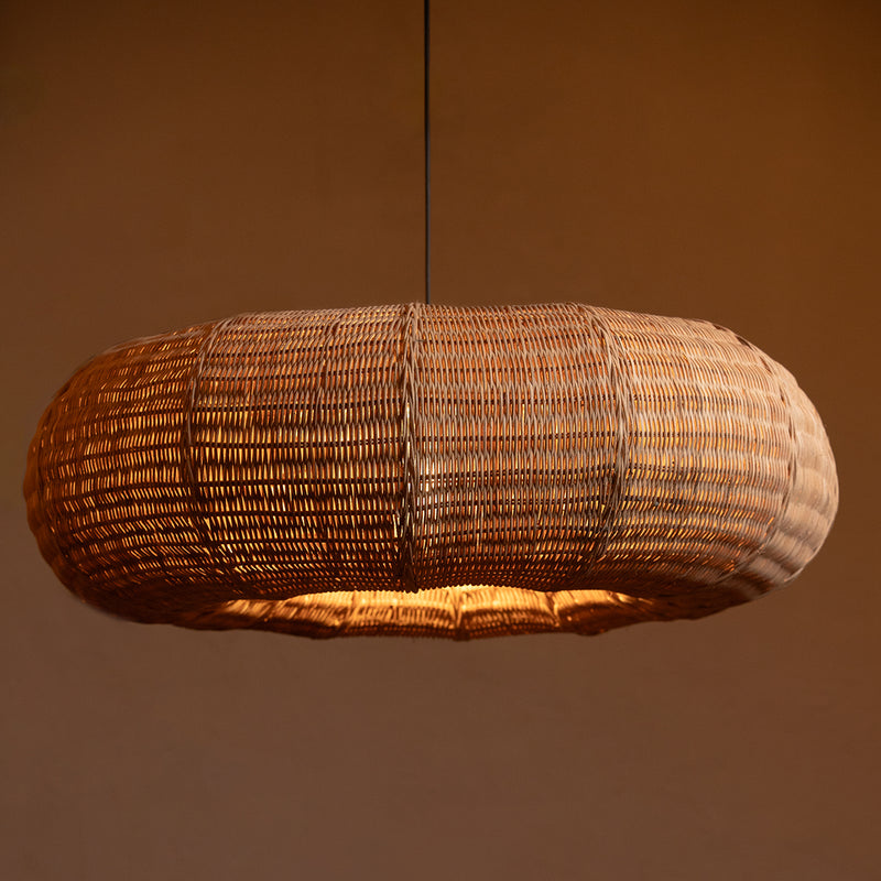 Cane Hanging Lamp Shade | Beige | 100 cm