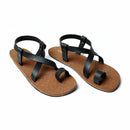 Paaduks Women's Sandals | Upcycled Rubber Footwear | Black & Brown.