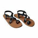 Paaduks Sandals for Men | Upcycled Rubber | Brown & Black.